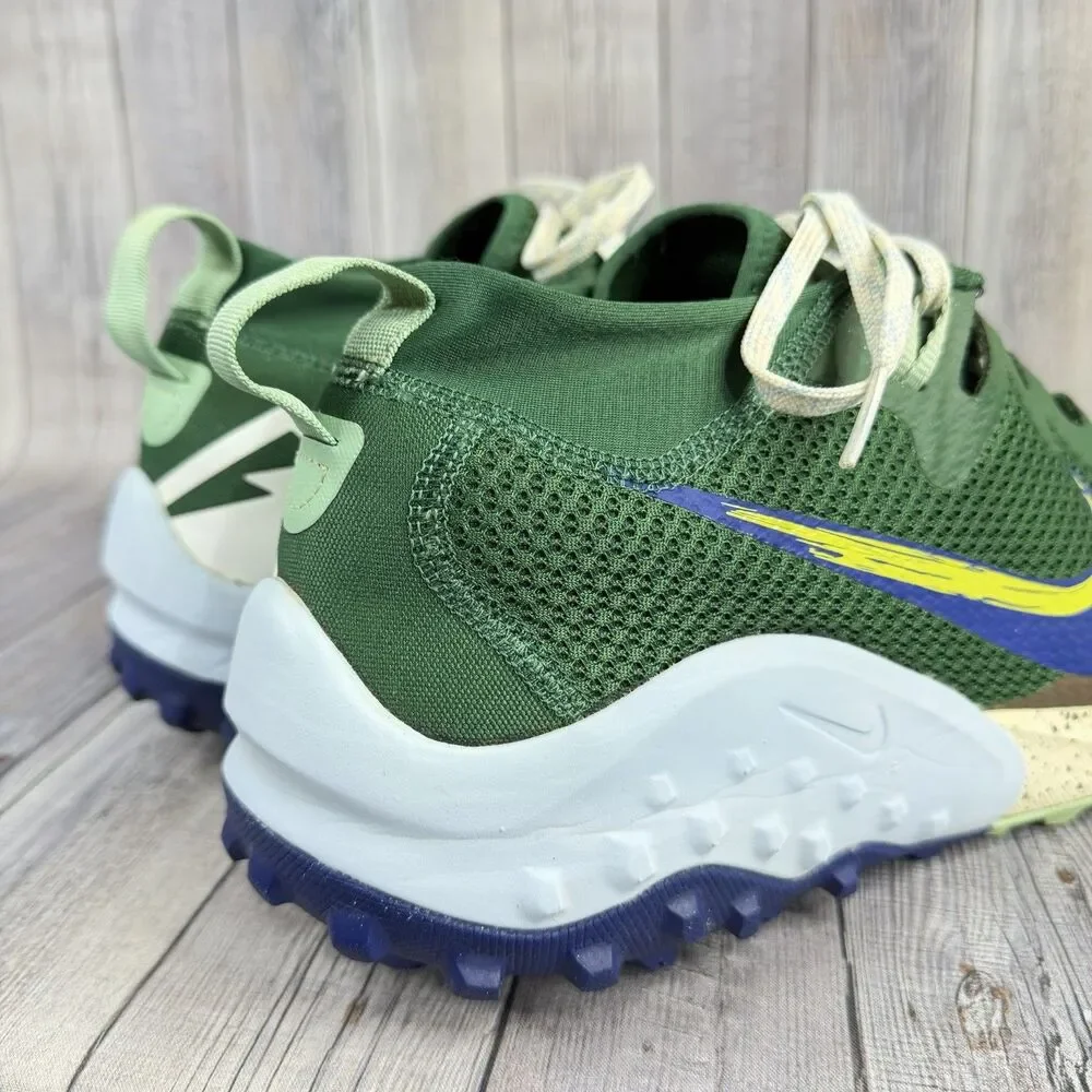 Nike Wildhorse 7 Trail Running Shoes Men’s Sz 14 Green Blue Sneakers CZ1856-303